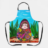 Matryoshka Doll in Mexico-Schort Schort (Voorkant)