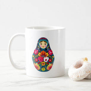 Matryoshka Doll Koffiemok