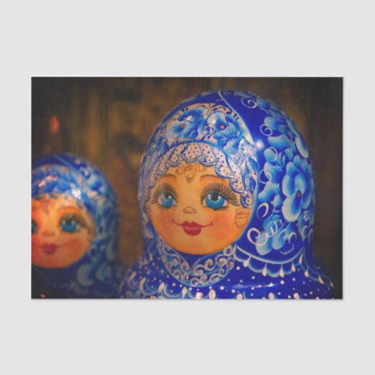 Matryoshka Doll Tissue Paper Tissuepapier (Voorkant)