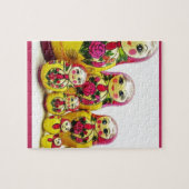Matryoshka Dolls Legpuzzel (Horizontaal)