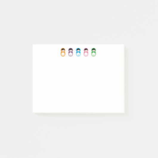 Matryoshka Dolls Post-it® Notes (Voorkant)