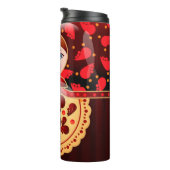 Matryoshka Dolls Thermosbeker (Geroteerd rechts)