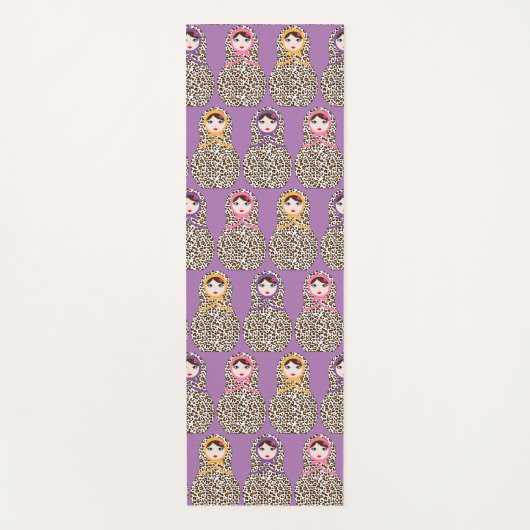 Matryoshka Missydoll Yogamat (Voorkant)