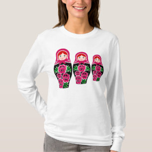 MATRYOSHKA, RUSSISCHE DOLL T-SHIRT