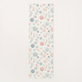 Mats de yoga floraux : mignons tapis de yoga fleur (Dos)