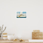 Matson Liner to Hawaii Poster (Keuken)