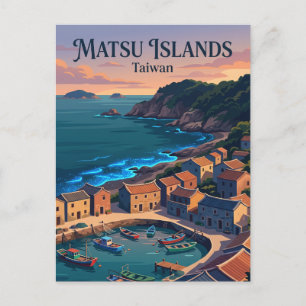 Matsu-eilanden Taiwan Briefkaart