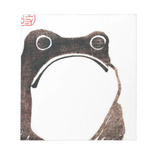 Matsumoto Hoji Frog Notitieblok