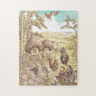 Matsutake Paddenstoel Yunnan Sprookjesboek Legpuzzel