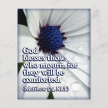 Matt 5v4 - Gezegend zijn degenen die rouwen