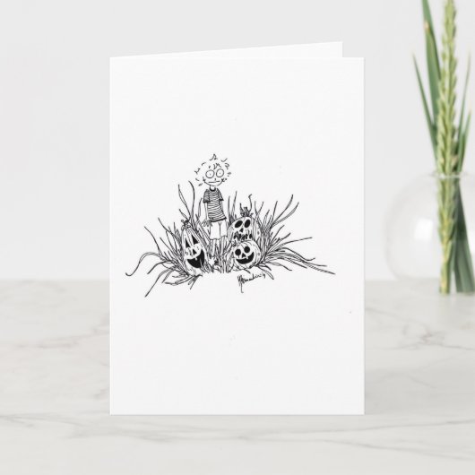 Matt Bern Classic Halloween Kaart (Voorkant)