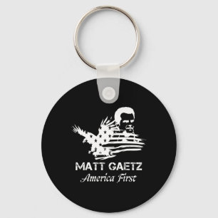 Matt Gaetz tegenover American Flag Eagle Trump 202 Sleutelhanger