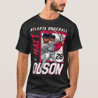 Matt Olson Atlanta Mlb Honkbalspelers T-shirt