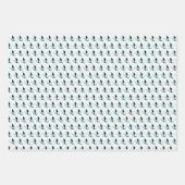 matt wrapping paper downhill skier graphic design (Voorkant 2)