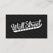 Matte Black Gloss - Design Carte de visite (Dos)