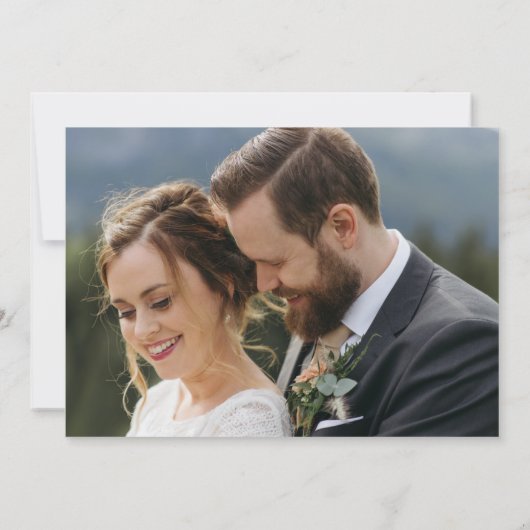 Matte Black Mariage Photos Sketched Police Merci (Dos)