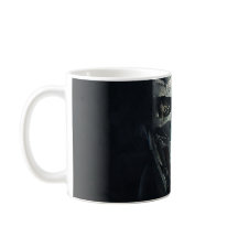 Matte Black Porcelain Coffee Mok, Smilatte Classic