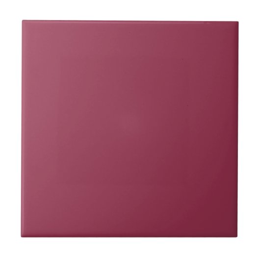 Matte Cerise Square Kitchen en Bathroom Tegeltje (Voorkant)