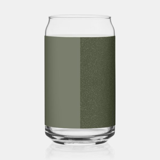 Matte et Parties scintillant Moss Green Custom Gla (Gauche)