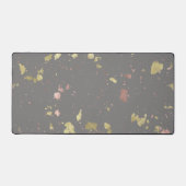 Matte Gold et Rose Gold Flakes Warm Dark Grey (Recto)