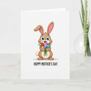 Matte Happy Boeketkaart Kaart