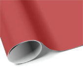 Matte Inpakpapier in Firebrick (Rol Hoek)