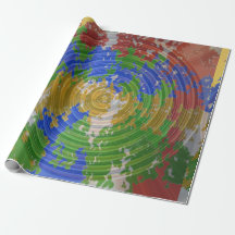Matte Wrapping Paper Artiest heeft tinten in tonen