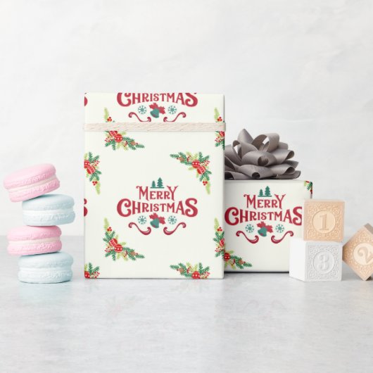 Matte Wrapping Paper Cadeaupapier (Baby Shower)