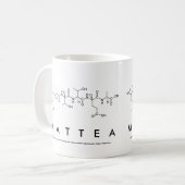 Mattea peptide nom mug (Devant gauche)