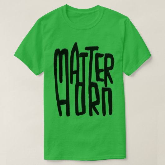 Matterhorn 1 t-shirt (Design voorkant)