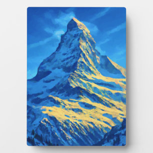 Matterhorn Alpen Fotoplaat