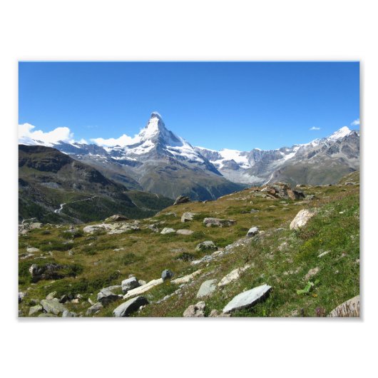 Matterhorn Alpes suisses, Zermatt Photo Print (Devant)