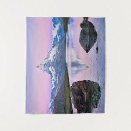 Matterhorn berg in Zermatt, Zwitserland Wandkleed