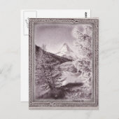 Matterhorn Briefkaart (Voorkant / Achterkant)
