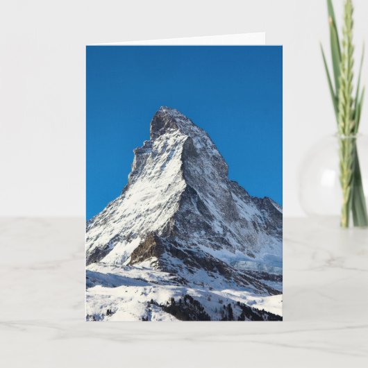 Matterhorn foto kaart (Voorkant)