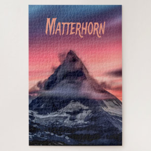 Matterhorn Mountain Europe Alps Zwitserland Itali Legpuzzel