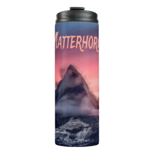 Matterhorn Mountain Europe Alps Zwitserland Italië Thermosbeker