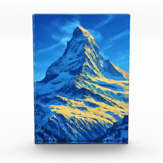 Matterhorn Mountain Fotoblokken (Voorkant)