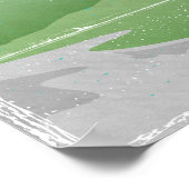 Matterhorn reisposter Zwitserland Poster (Hoek)