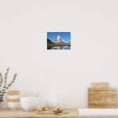 Matterhorn Riffelsee Swiss Alps Poster (Keuken)