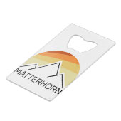 Matterhorn Suisse Italie Retro (Dos Angle)