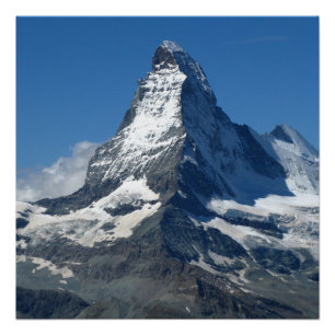 Matterhorn Swiss Alps Poster Paper Perfect Poster