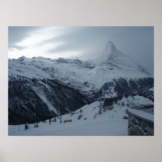 Matterhorn Twighlight Poster (Voorkant)