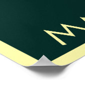 Matterhorn, Zermatt, Suisse, Poster de ski (Coin)