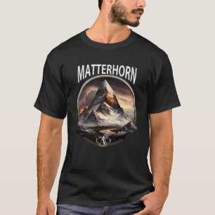 Matterhorn Zermatt Zwitserland Alpen 3 T-shirt