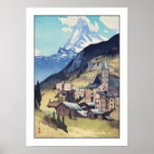 Matterhorn, Zermatt Zwitserland Art Print (Voorkant)
