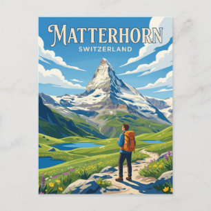Matterhorn Zwitserland Briefkaart