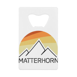 Matterhorn Zwitserland Italië Kredietkaart Flessenopener