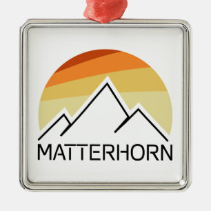 Matterhorn Zwitserland Italië Metalen Ornament
