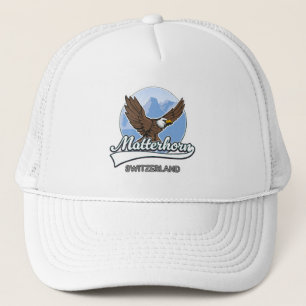 Matterhorn Zwitserland reizen logo Trucker Pet